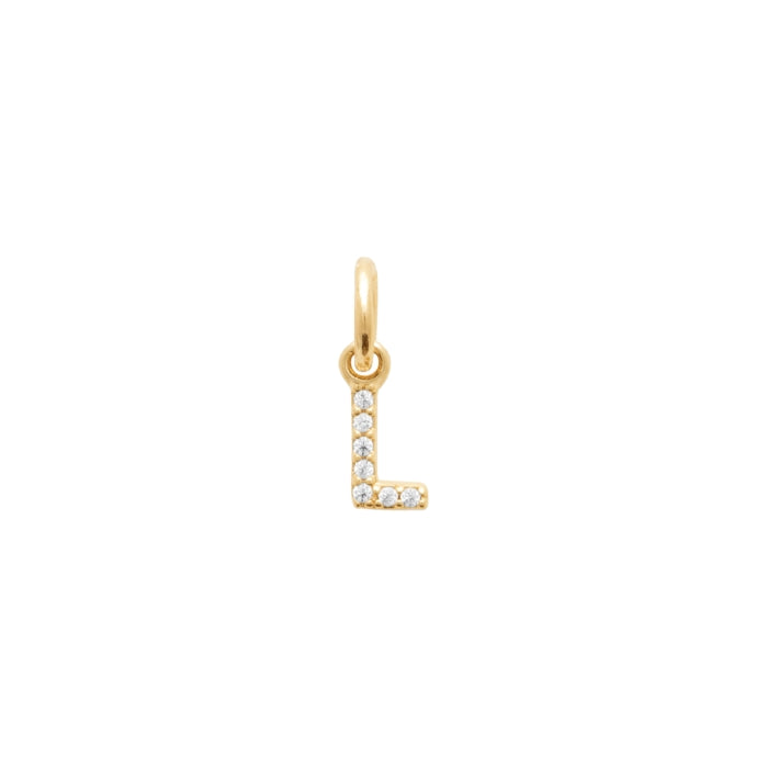 Burren jewellery 18k gold plate yours truly l pendant