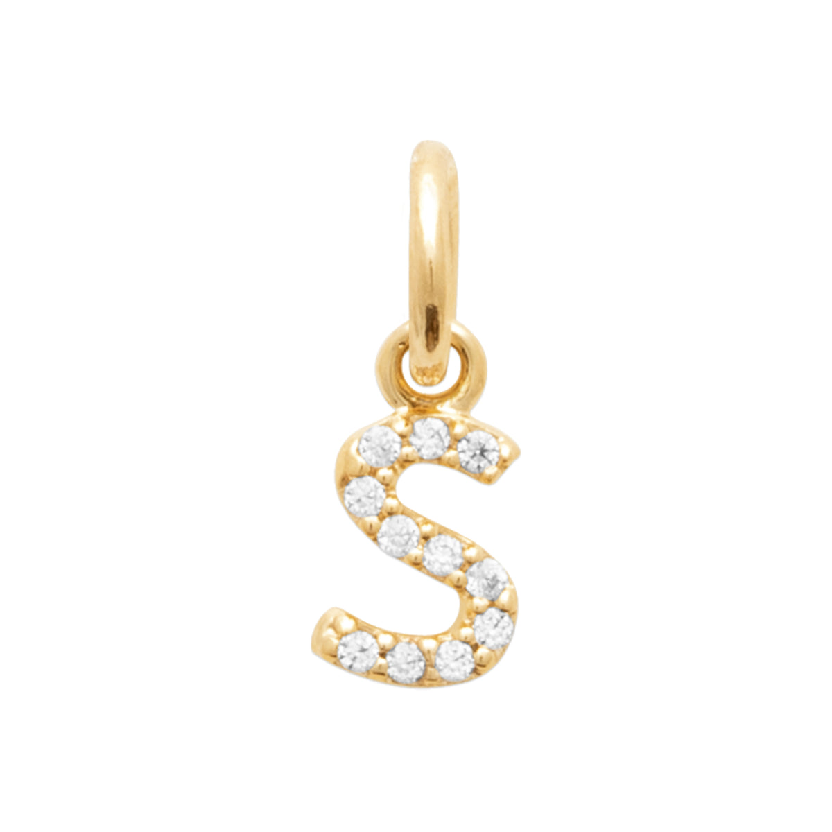 Burren jewellery 18k gold plate yours truly s initial pendant necklace jewellery gifts