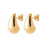 Burren jewellery 18k gold plated Ana earrings small