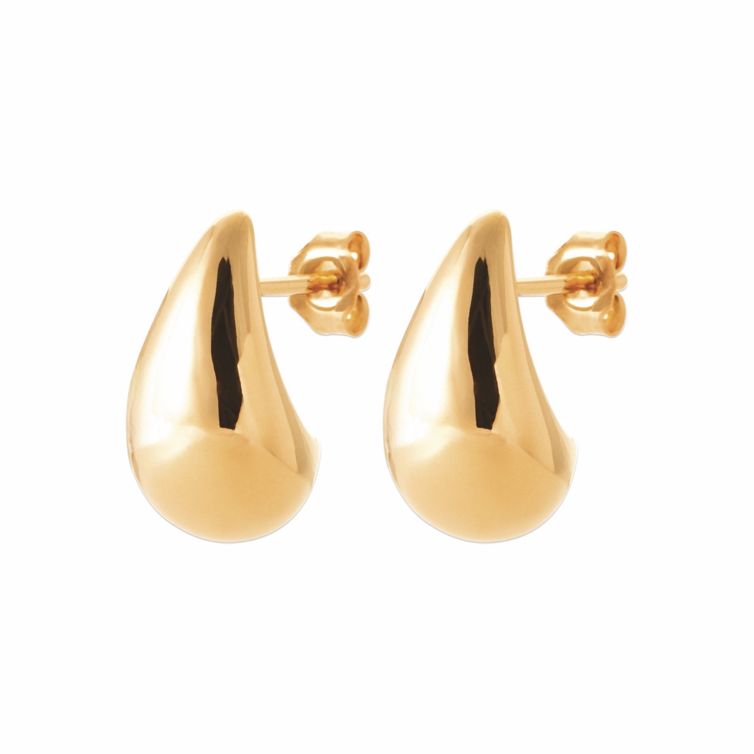 Burren jewellery 18k gold plated Ana earrings small