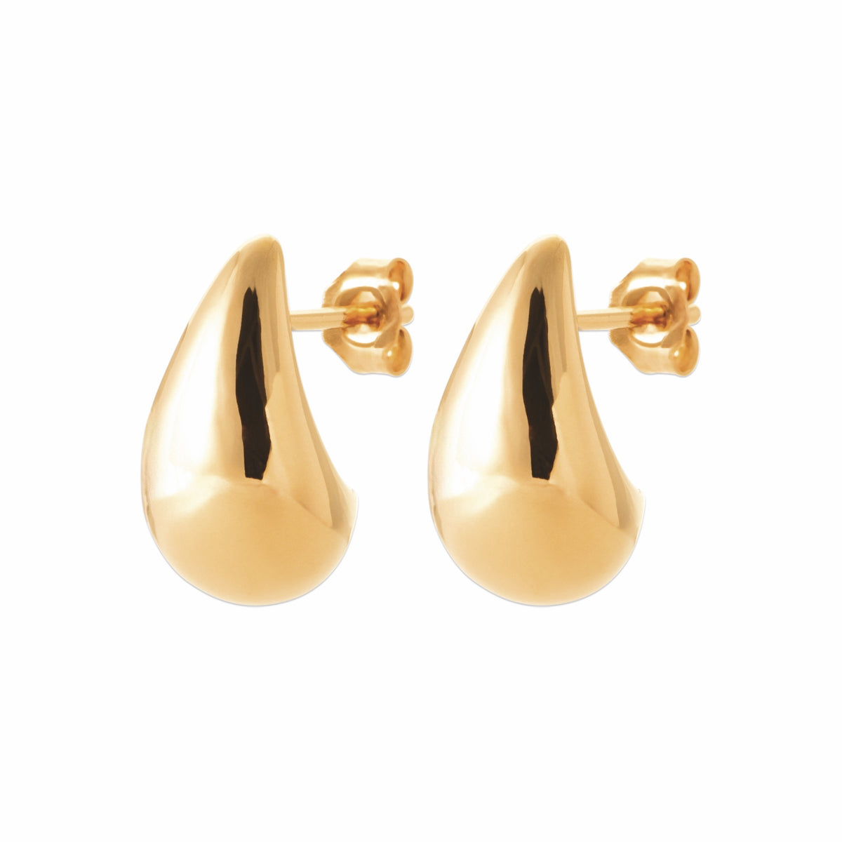 Burren jewellery 18k gold plated Ana earrings small