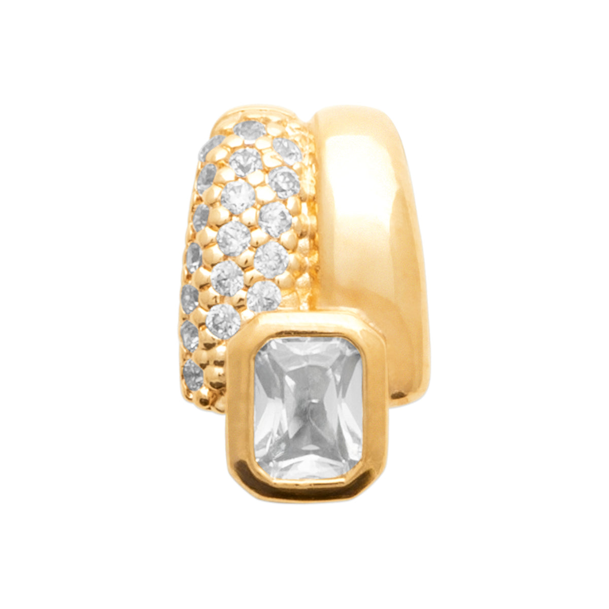 Burren jewellery 18k gold plated Anastasia classical cubic zirconia pendant