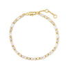 Burren jewellery 18k gold plated Satya bracelet