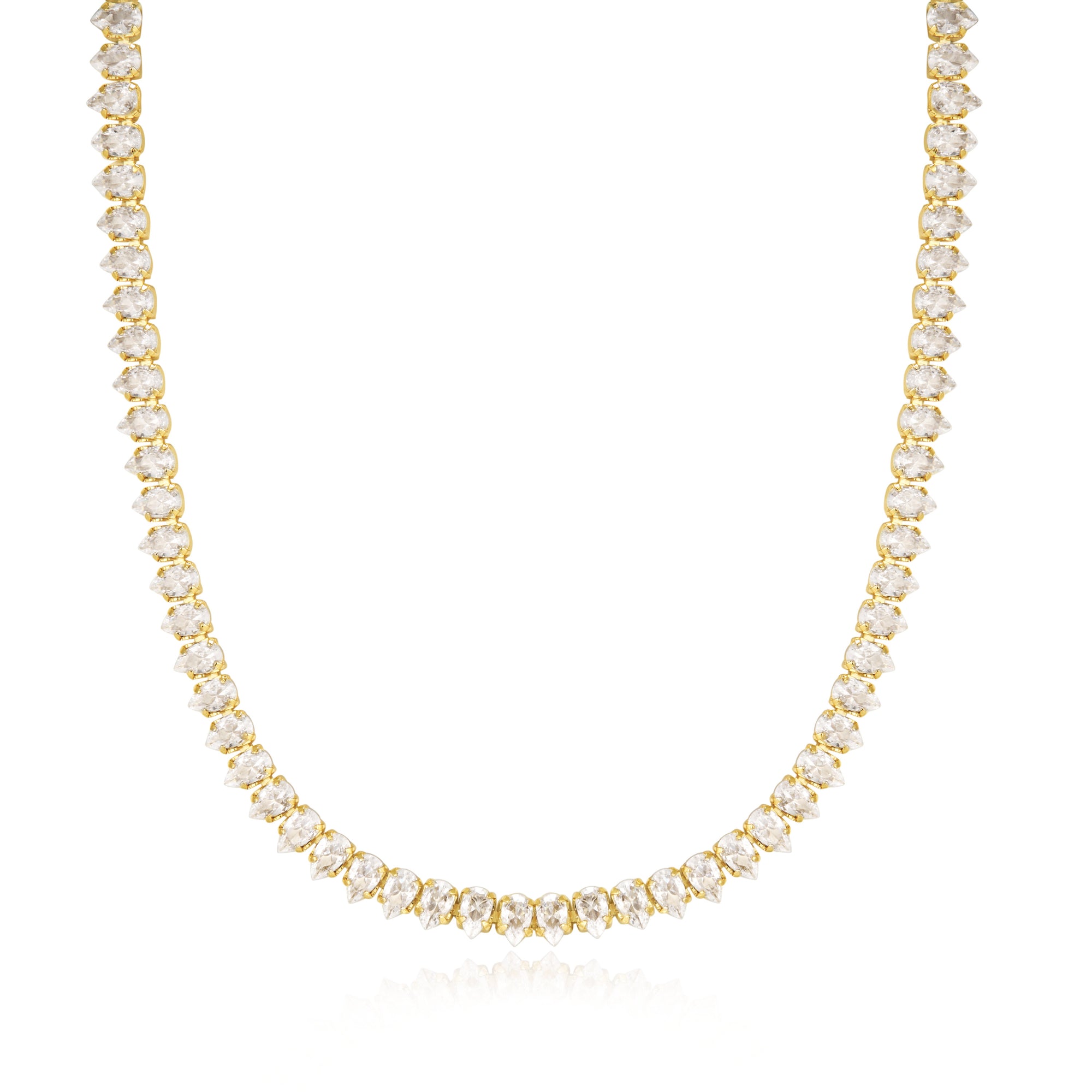 Burren jewellery 18k gold plated Scarlett choker necklace