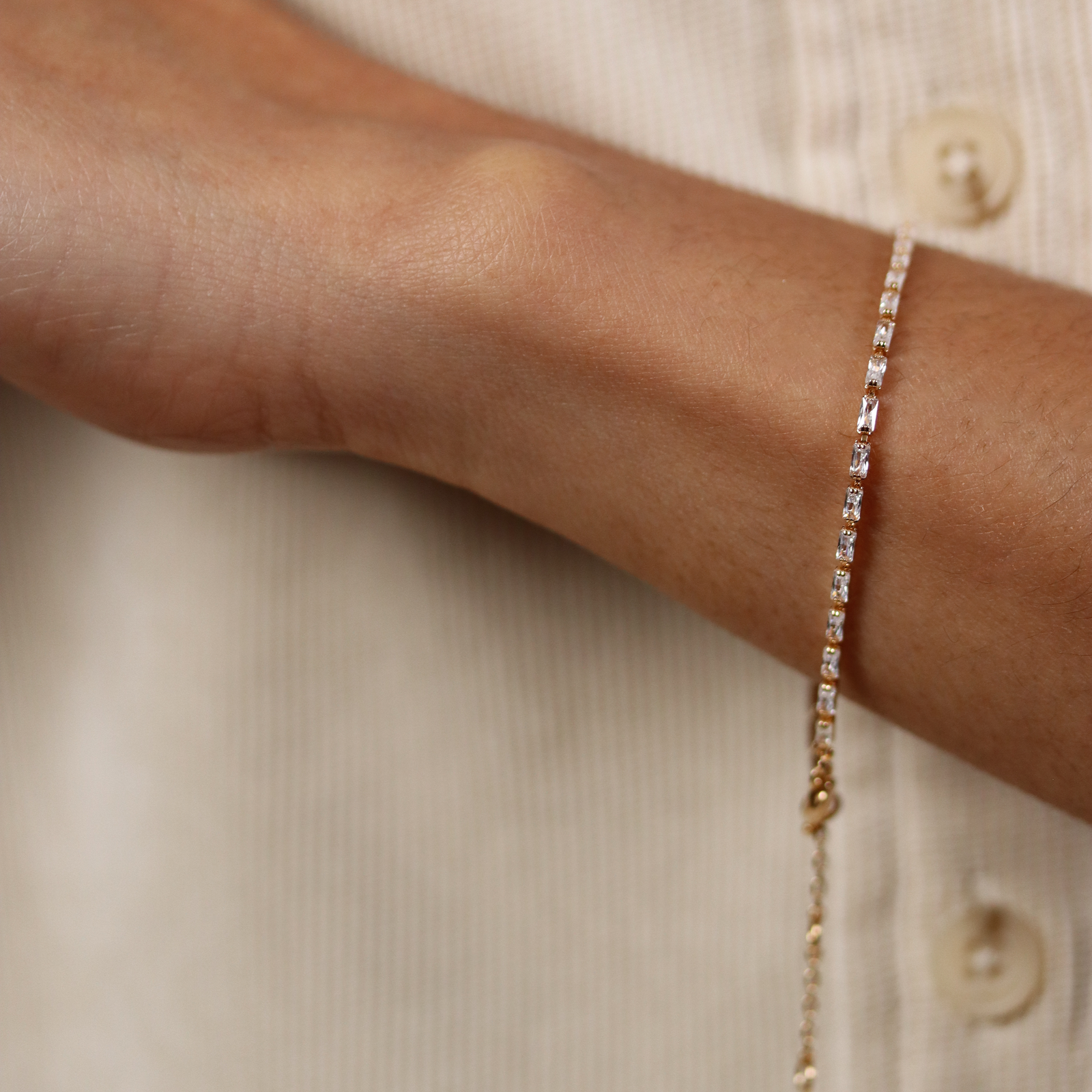 Burren jewellery 18k gold plated Seline bracelet