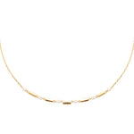 Burren jewellery 18k gold plated Valentina necklace