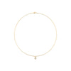 Burren jewellery 18k gold plated Violet choker necklace circle