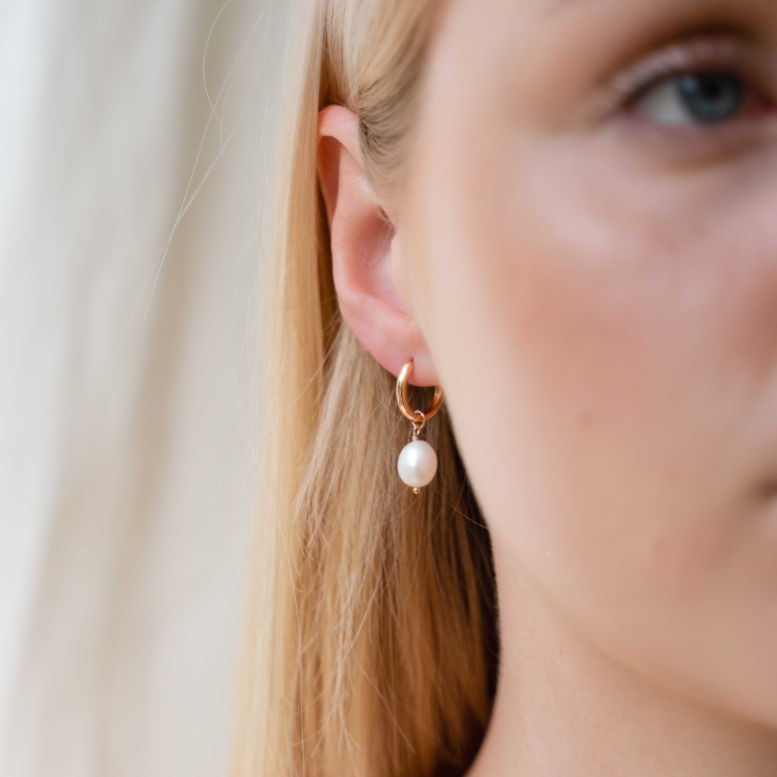Burren jewellery 18k gold plated Yano earrings