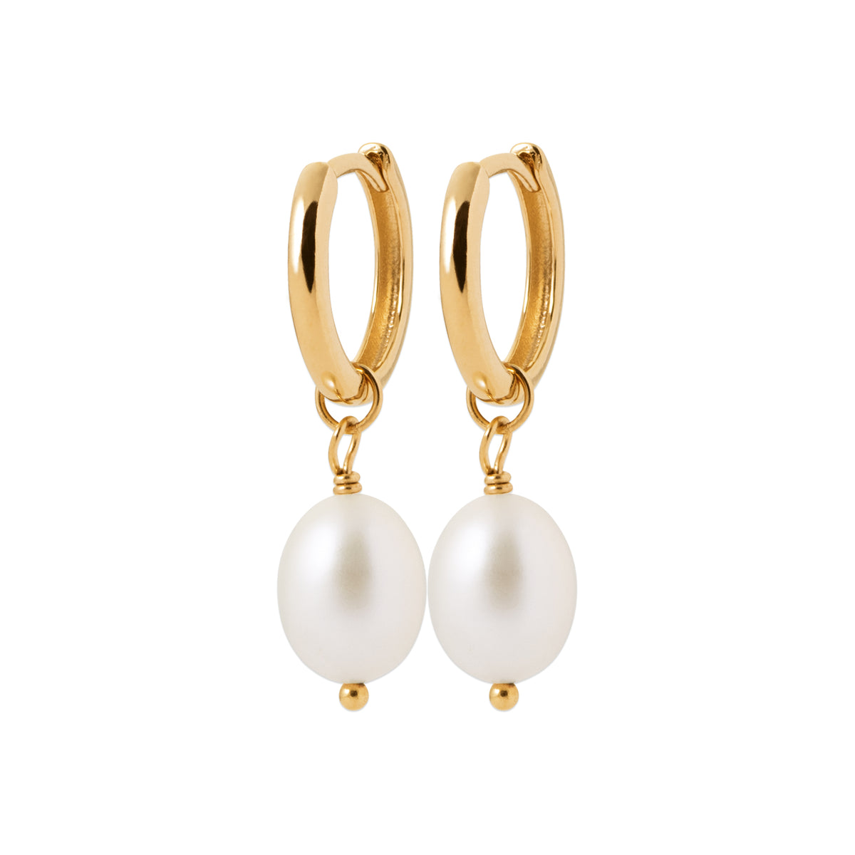 Burren jewellery 18k gold plated Yano earrings