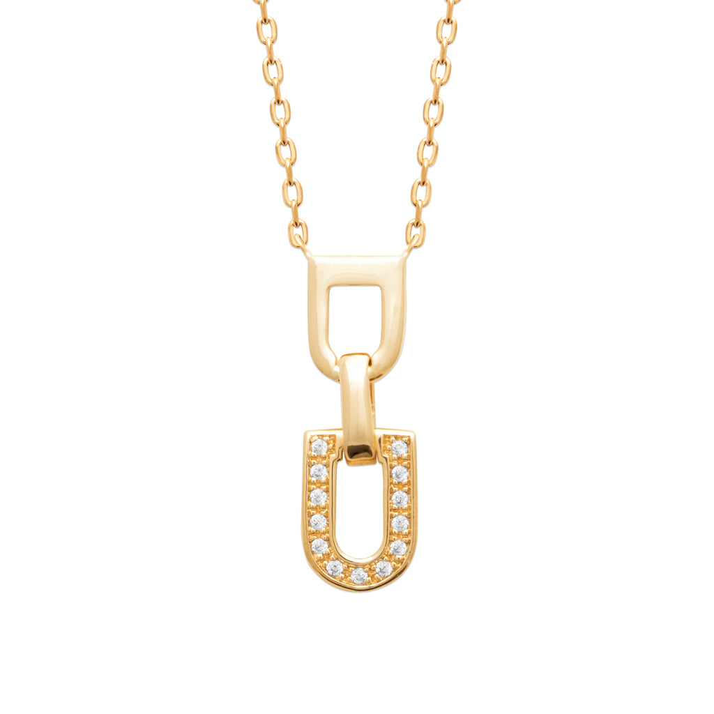 Burren jewellery 18k gold plated all about you necklace