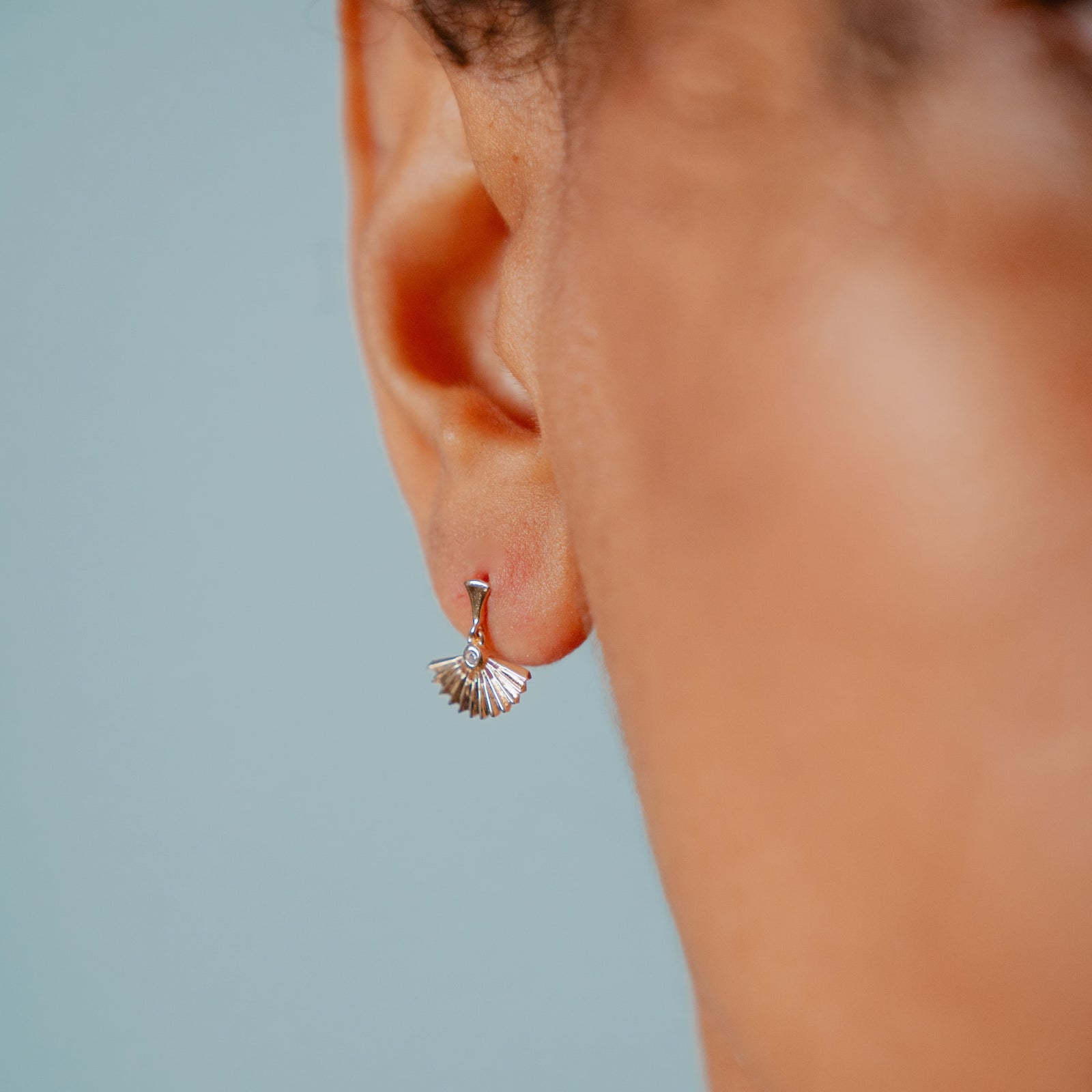 Burren jewellery 18k gold plated avery earrings