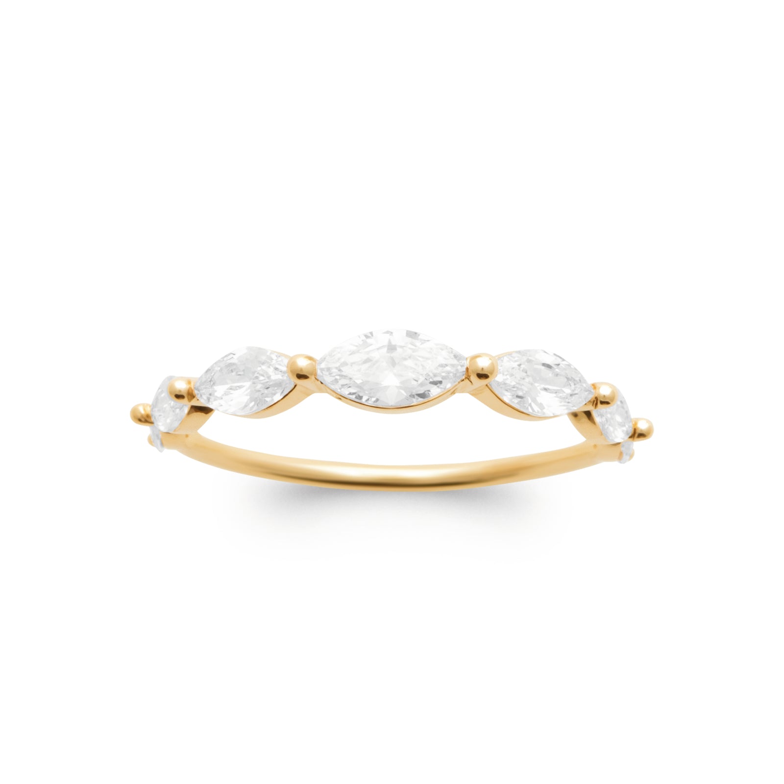 Burren jewellery 18k gold plated bitter sweet ring