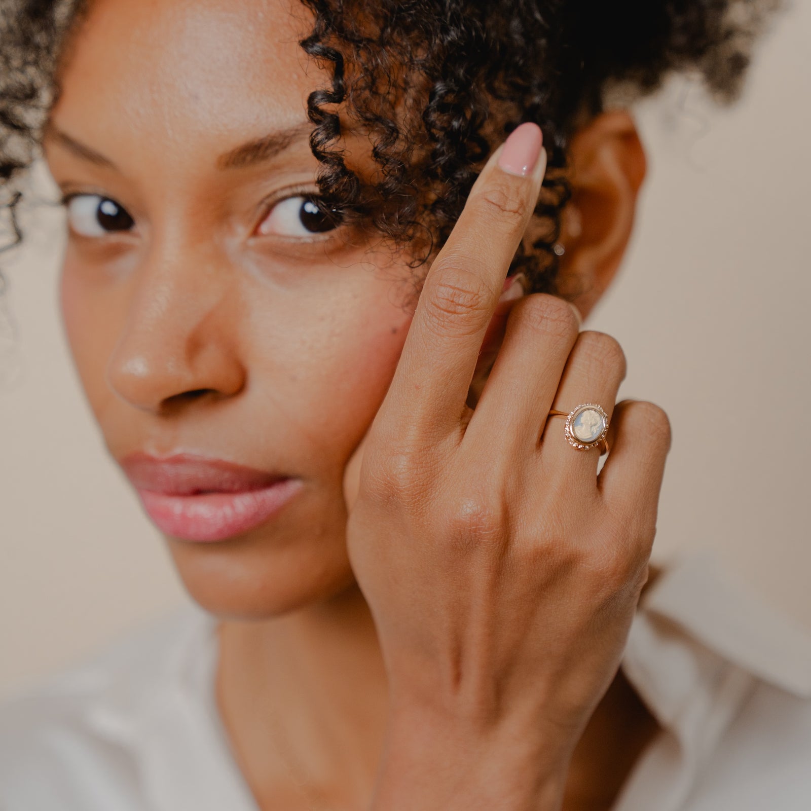 burren jewellery classic blue ring