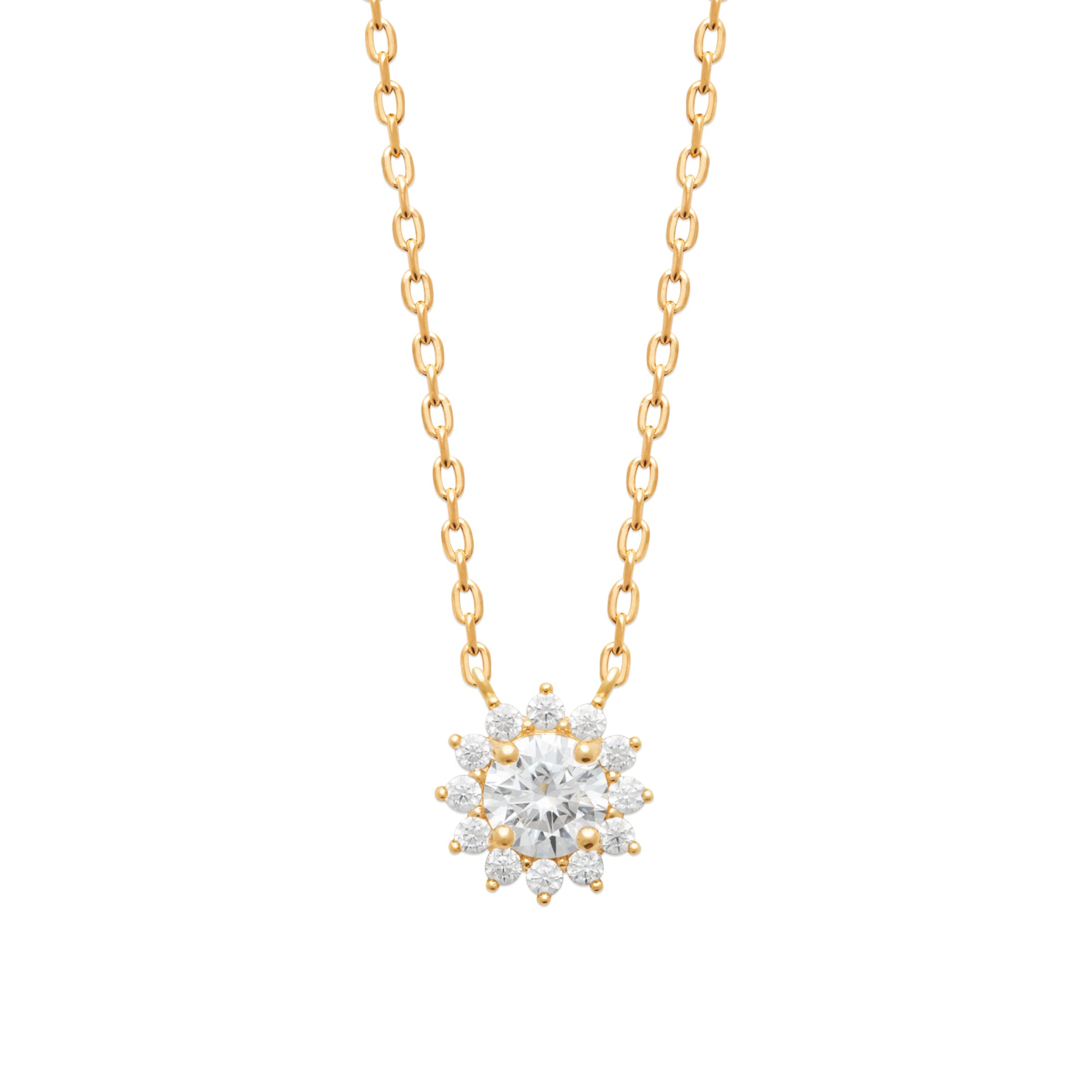 Burren jewellery 18k gold plate constellation necklace