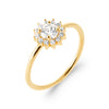 Burren jewellery 18k gold plated constellation ring