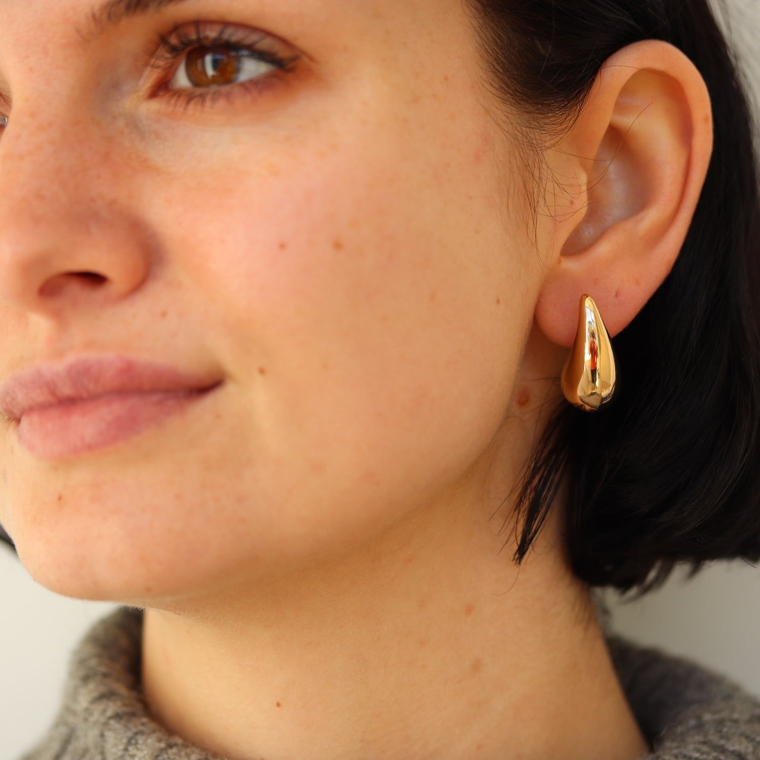 Burren jewellery 18k gold plated harper earrings