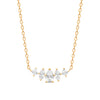 Burren jewellery 18k gold plated illusion necklace