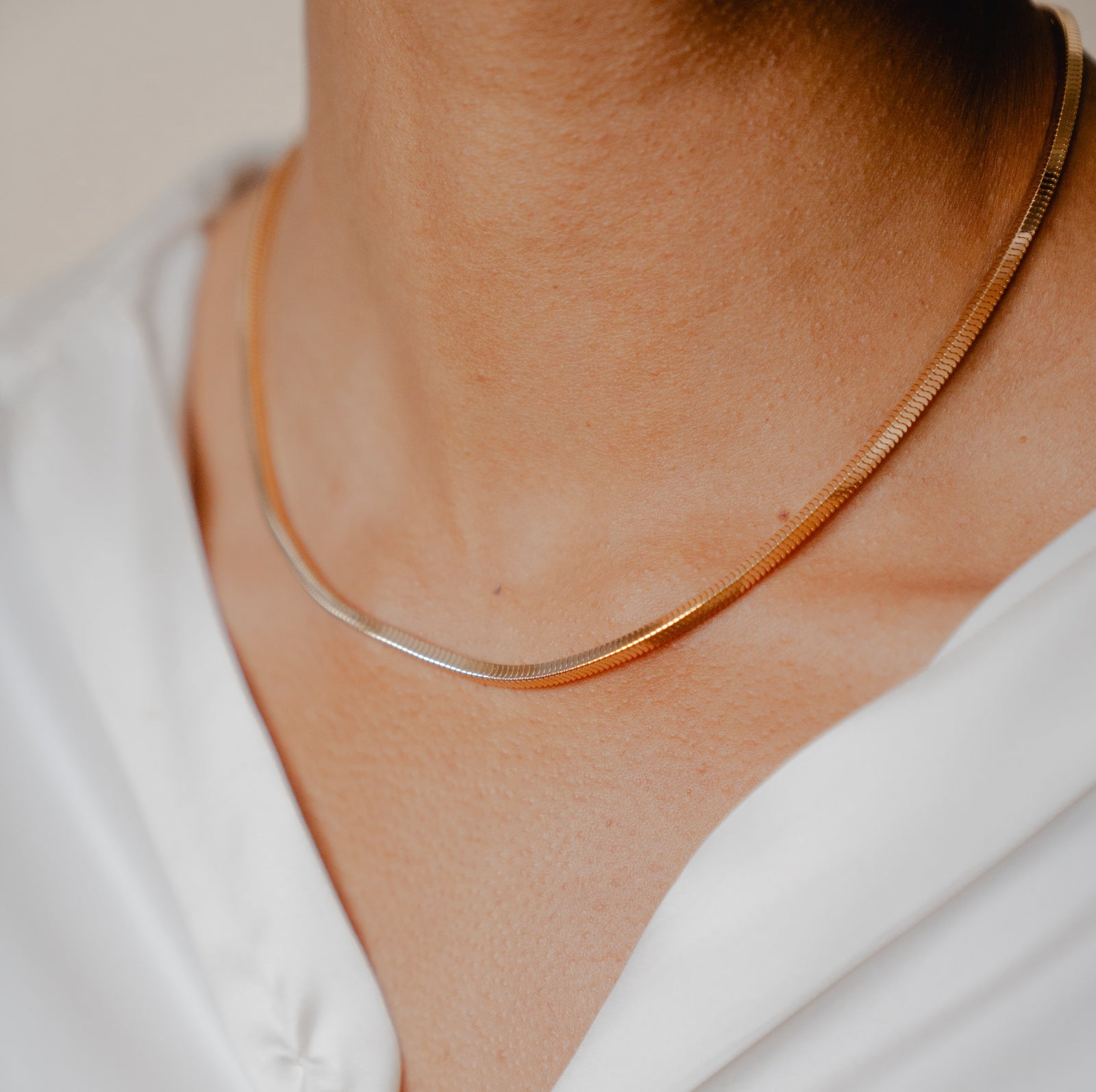 Burren jewellery 18k gold plated nirvana chain