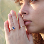 Burren jewellery 18k gold plated ring labelled with love