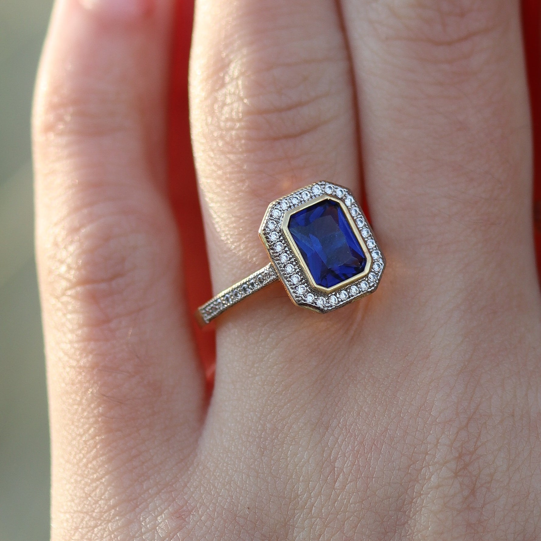 Burren jewellery 18k gold plated ring take a chance on love