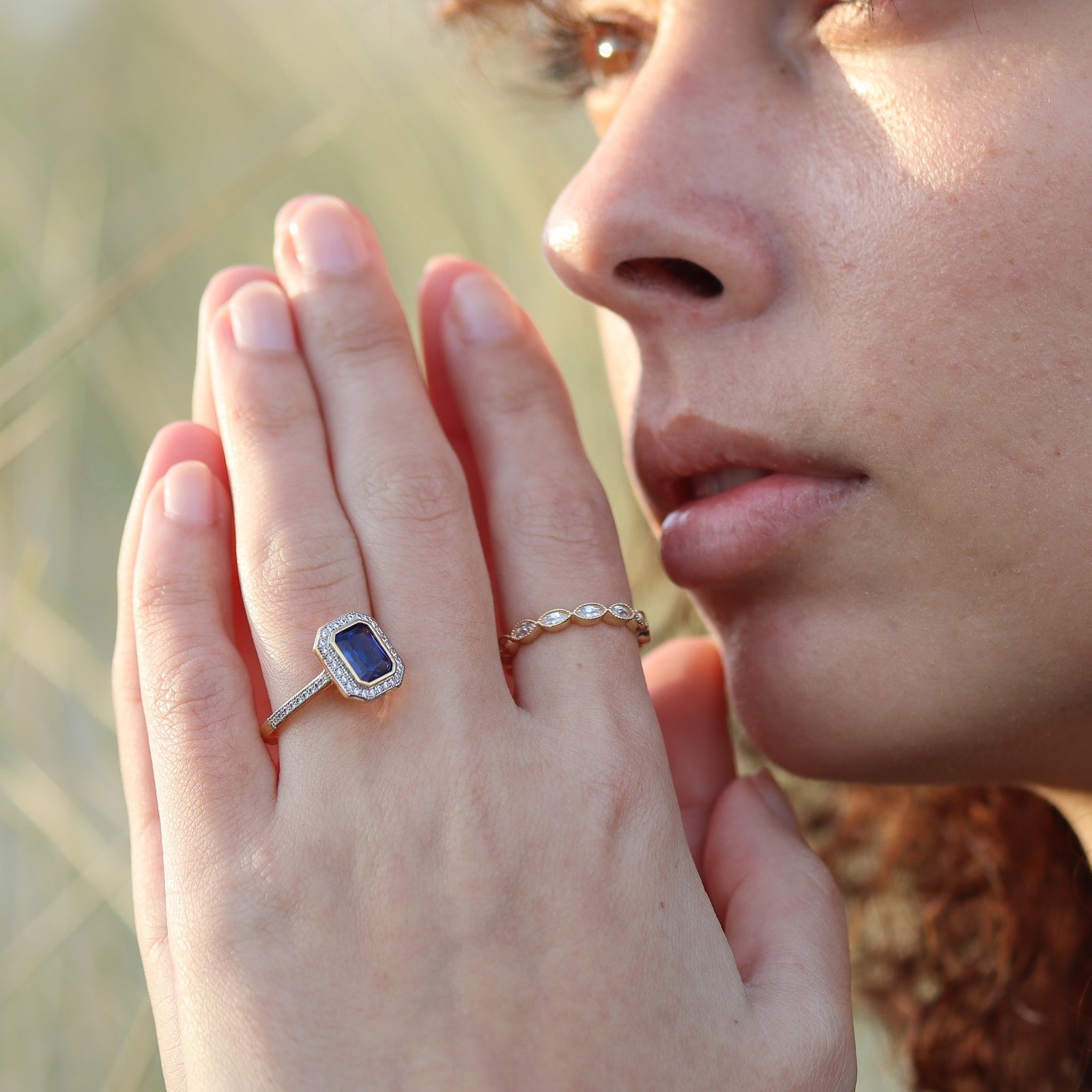 Burren jewellery 18k gold plated take a chance on love ring