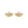 Burren jewellery 18k gold plated serenity earrings