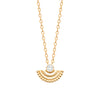 Burren jewellery 18k gold plated serenity necklace