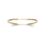 Burren jewellery 18k gold plated stop this train bangle top
