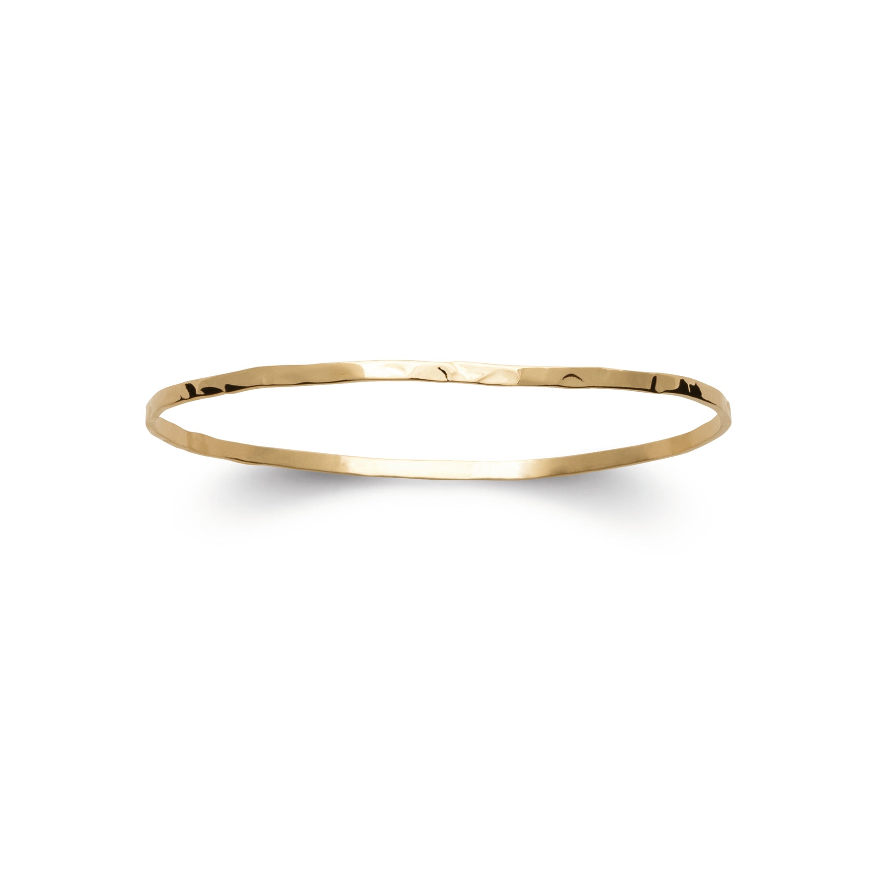 Burren jewellery 18k gold plated stop this train bangle top