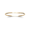 Burren jewellery 18k gold plated stop this train bangle top