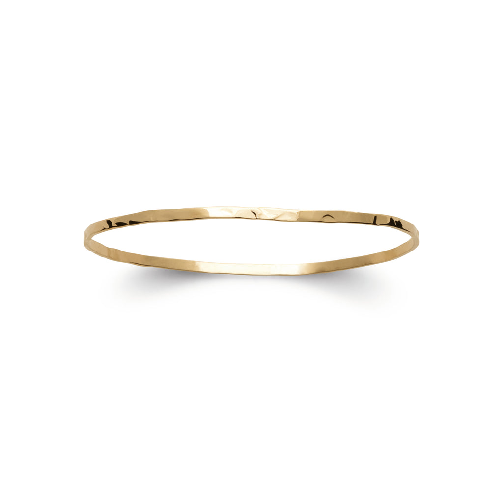 Burren jewellery 18k gold plated stop this train bangle top