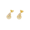 Burren jewellery 18k gold plated sweet escape earrings