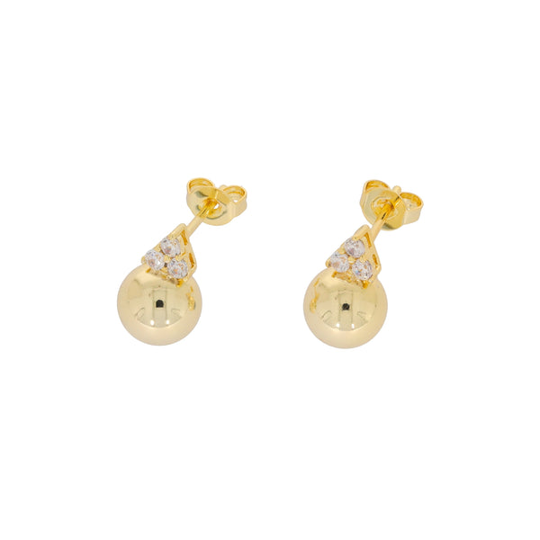 Burren jewellery 18k gold plated sweet escape earrings