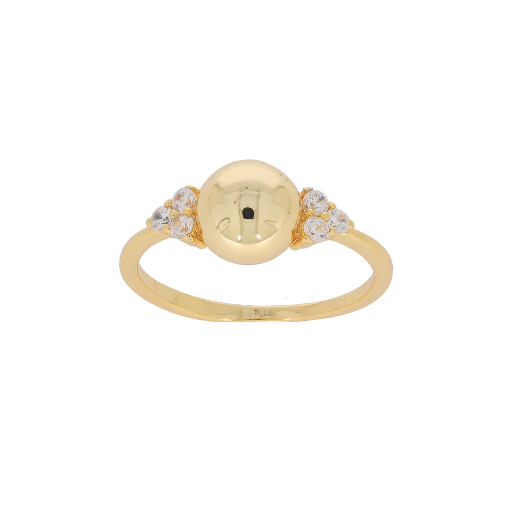 Burren jewellery 18k gold plated sweet escape ring