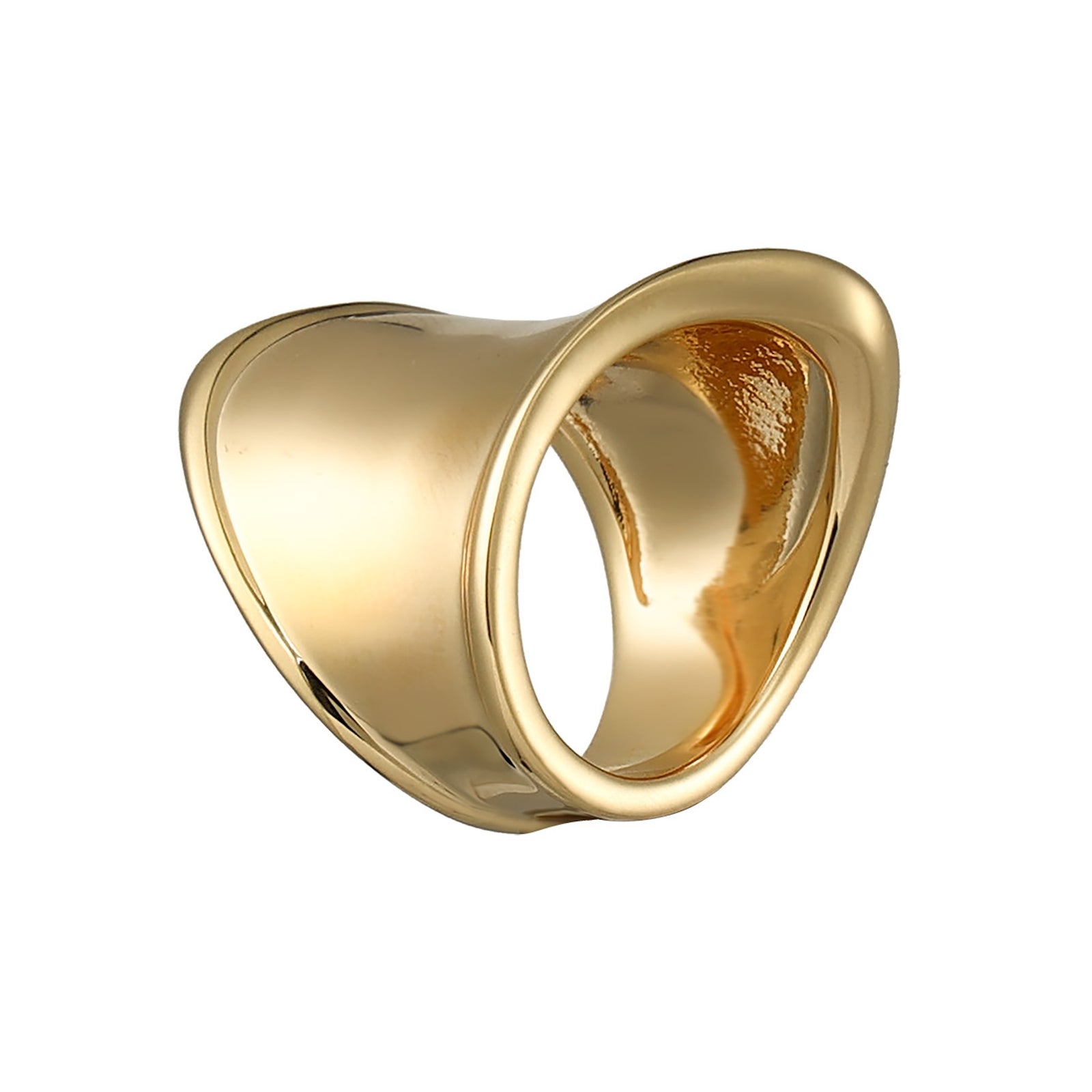 Burren jewellery 18k gold scuplture ring