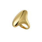 Burren jewellery chic statement ring 18k gold plate estelle