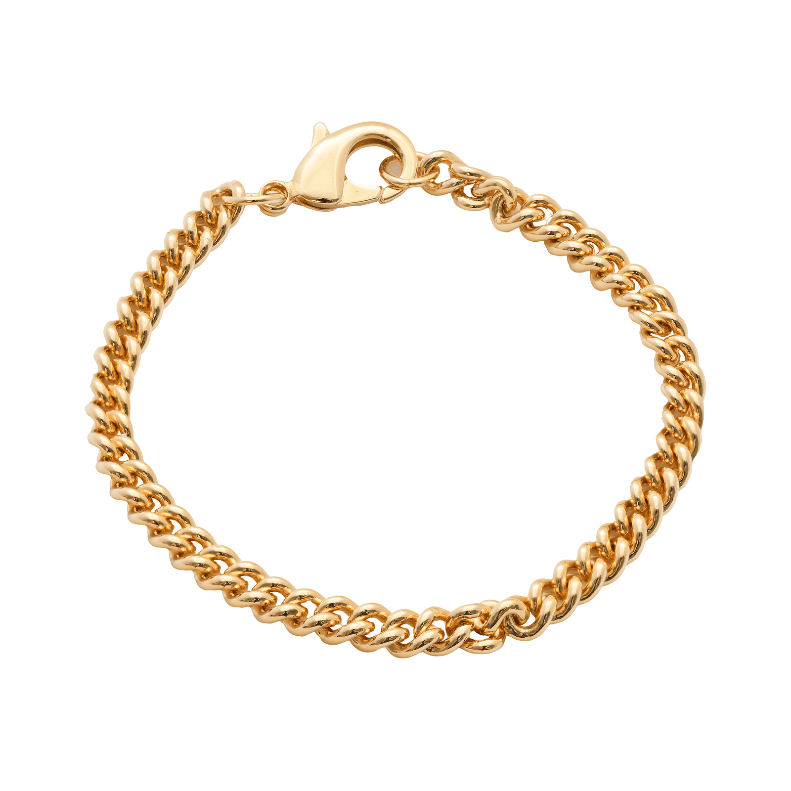 Burren jewellery gold chain bracelet min