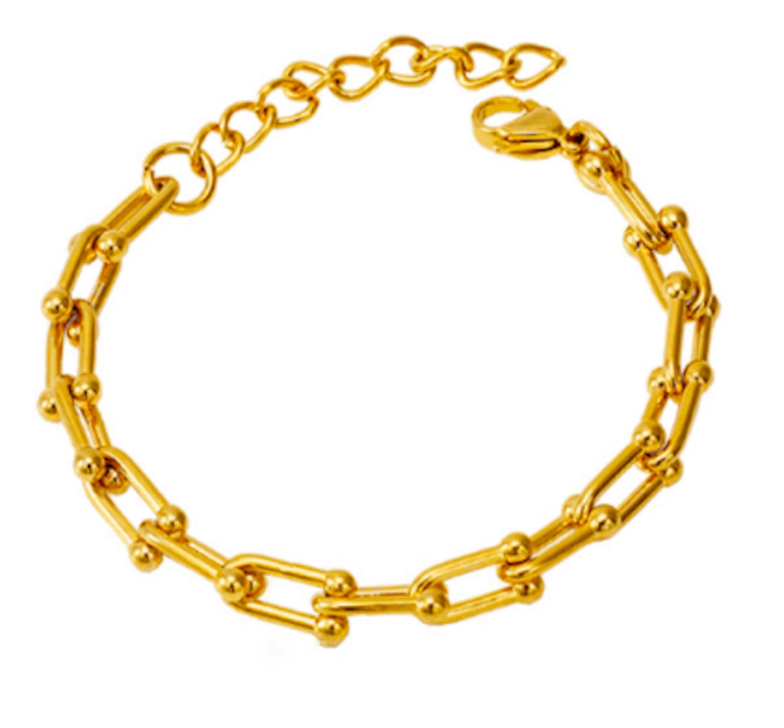 Burren jewellery gold clasp bracelet