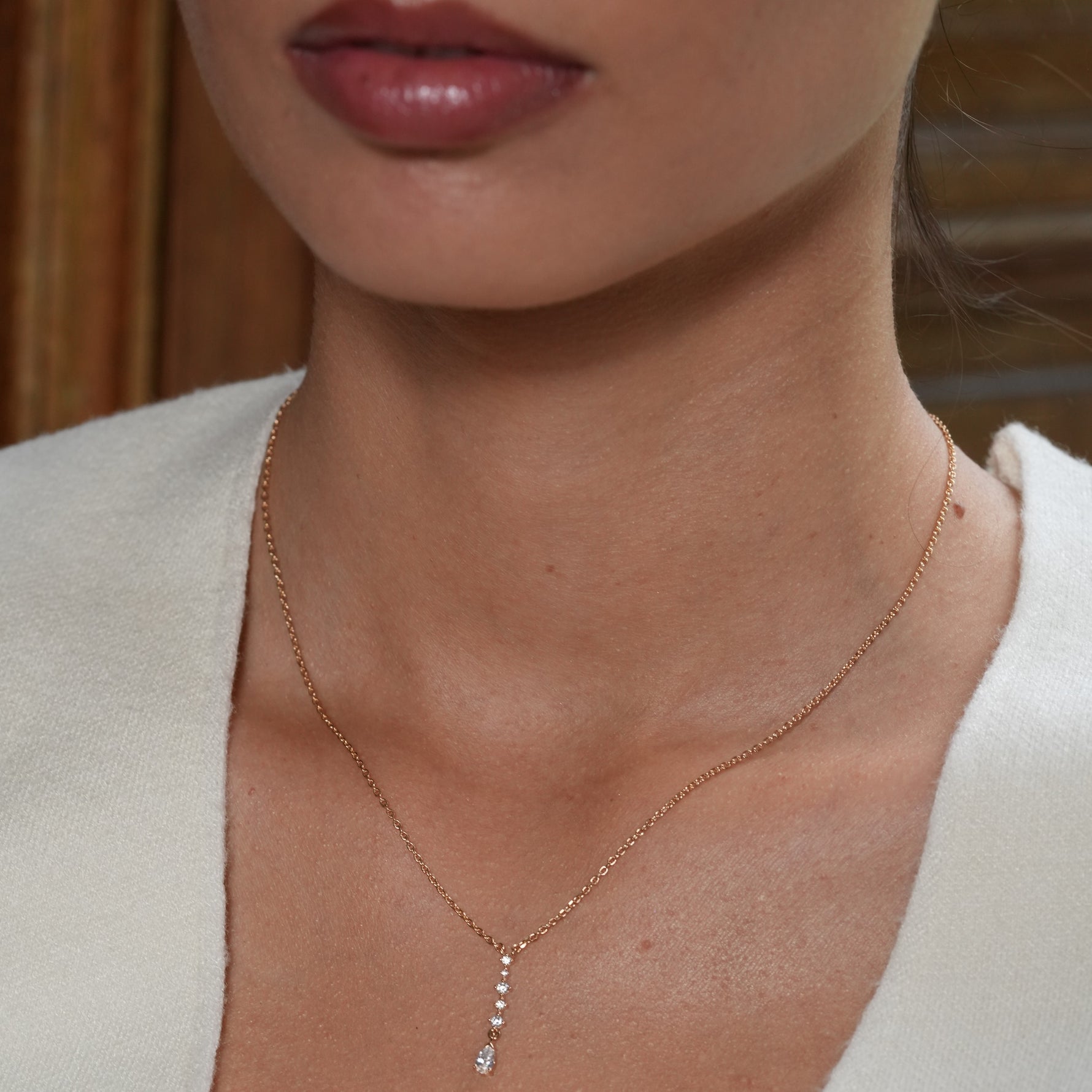 Burren jewellery gold classical necklace 