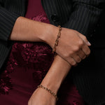 Burren jewellery gold classy dazzling bracelet