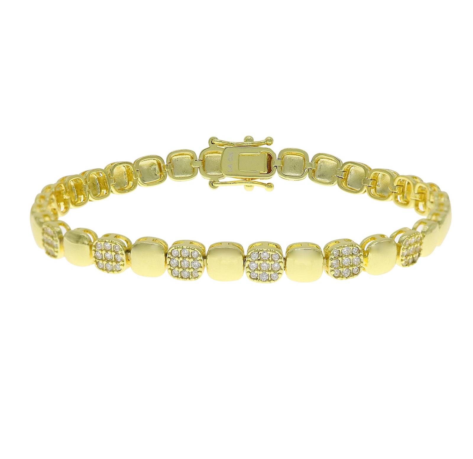 Burren jewellery gold everyday bracelet