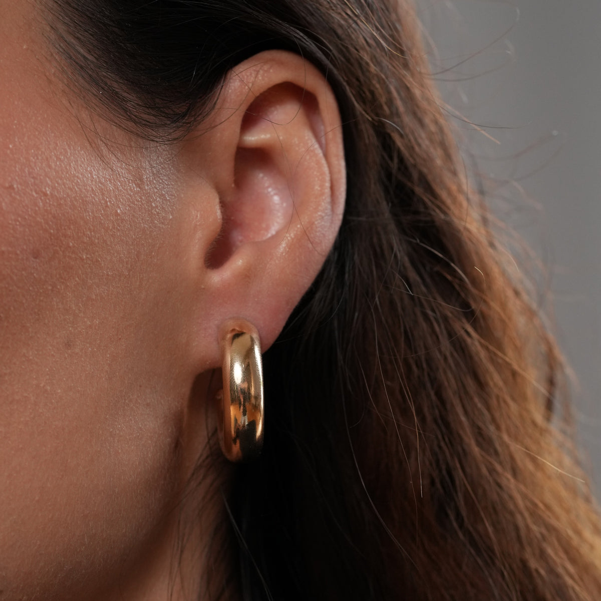 Burren jewellery old everyday hoop earrings 