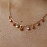 Burren jewellery gold dainty necklace 