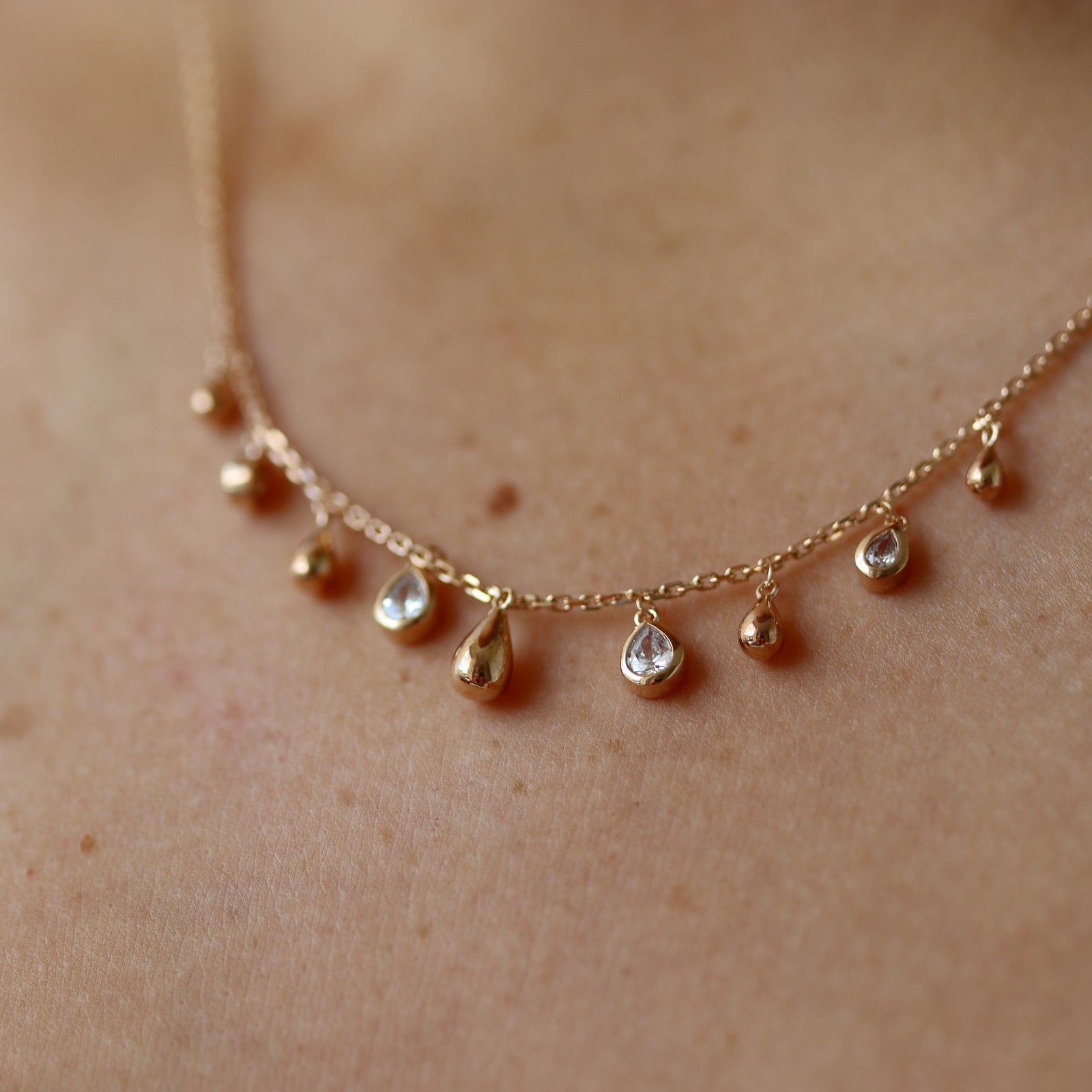 Burren jewellery gold necklace