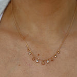 Burren jewellery gold dainty necklace 