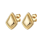 Burren jewellery gold stud earrings