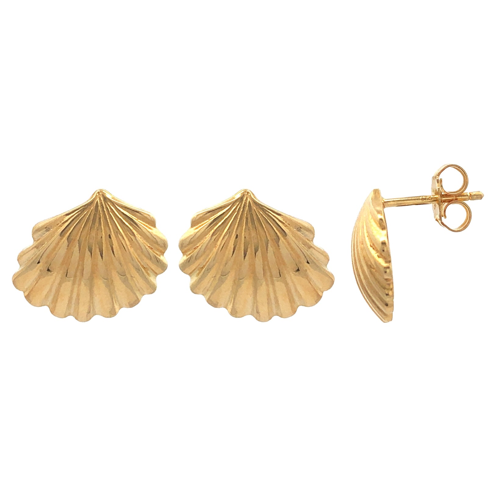 Burren jewellery gold summer earrings