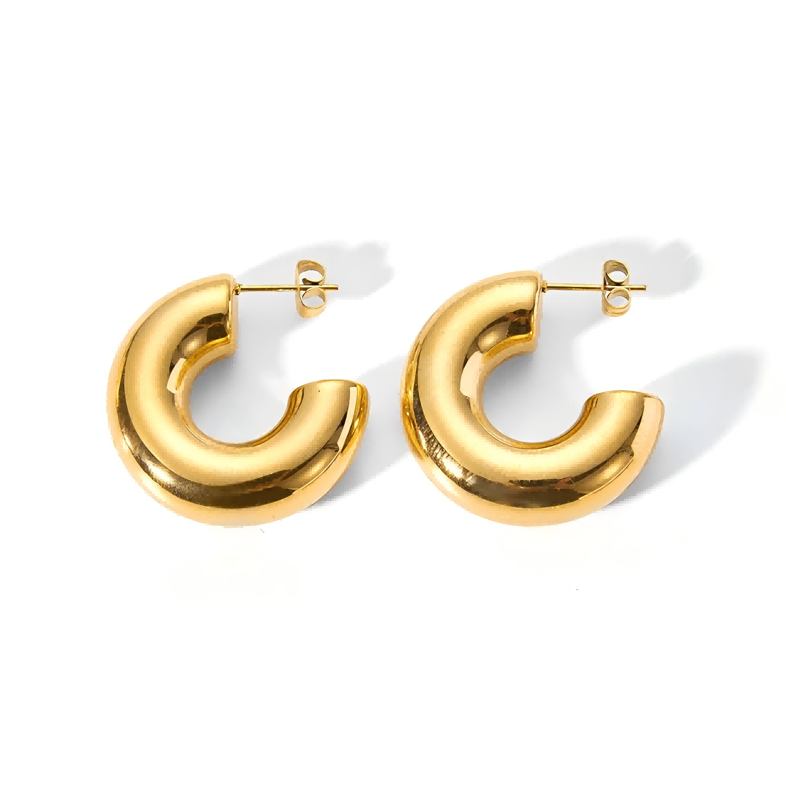 Burren jewellery hoop earrings statement