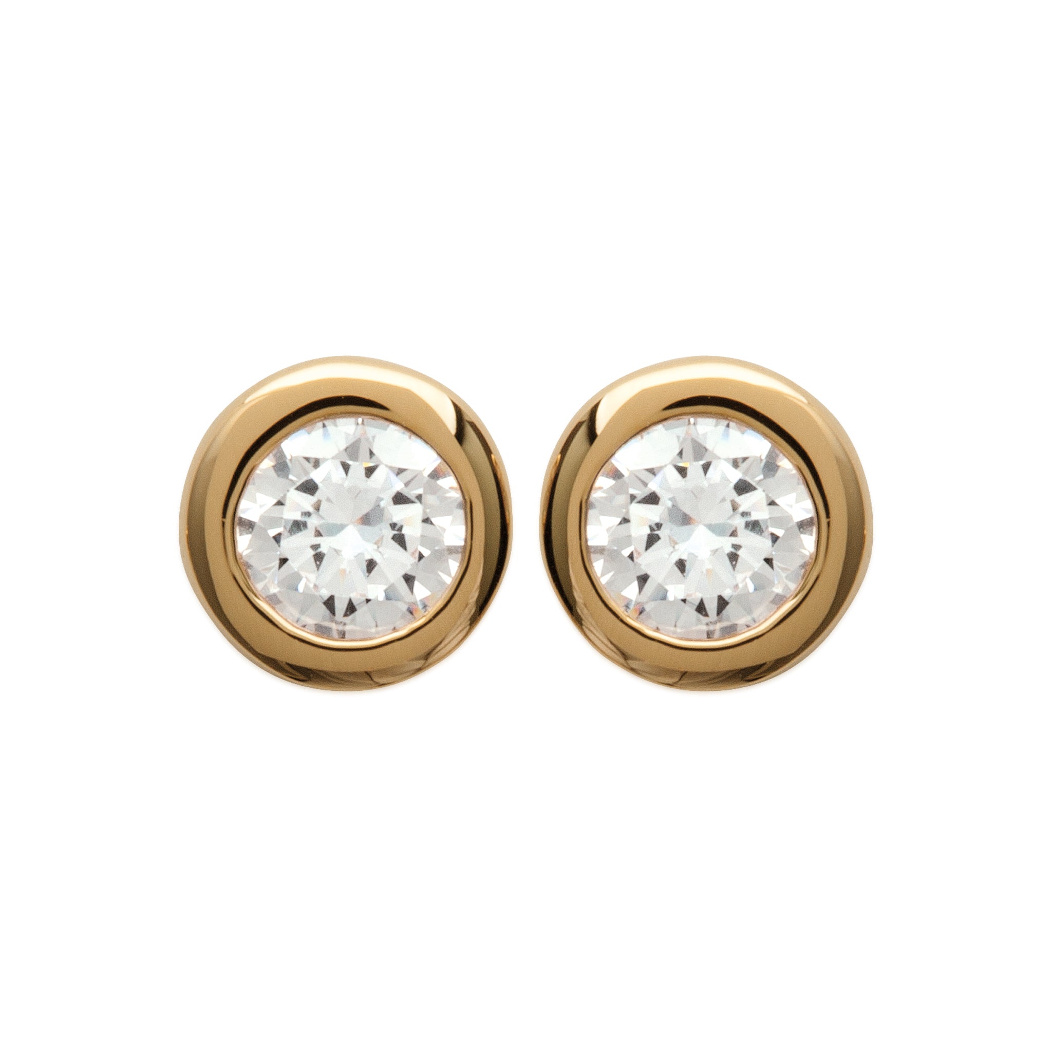 Round About Midnight Earrings | 18k Gold Plated - Burren