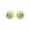 burren jewellery 18k gold a venture in paradise earrings